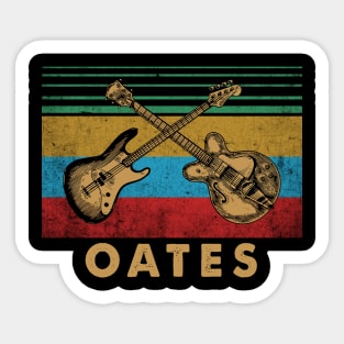 Graphic Oates Lovely Name Flowers Retro Classic Styles Sticker